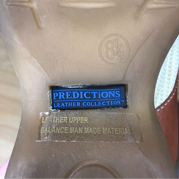 Predictions Leather Collection Soft Leather Clogs Women’s sz 8.5 Comfort Shoes - Picture 9 of 9